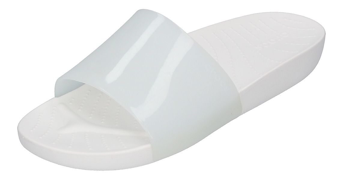 Crocs SPLASH GLOSSY SLIDE 208538-100 Pantolette günstig online kaufen