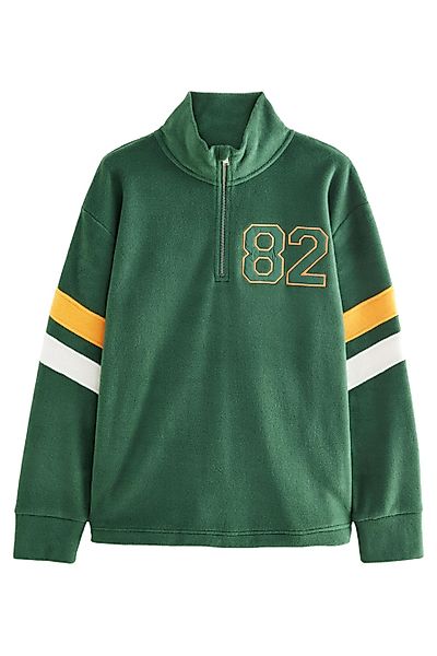 Next Fleecepullover Fleecetop mit halben Reißverschluss günstig online kaufen
