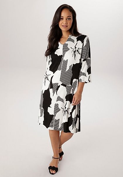 Aniston PLUS Jerseykleid elastisches Jersey-Kleid - NEUE KOLLEKTION günstig online kaufen