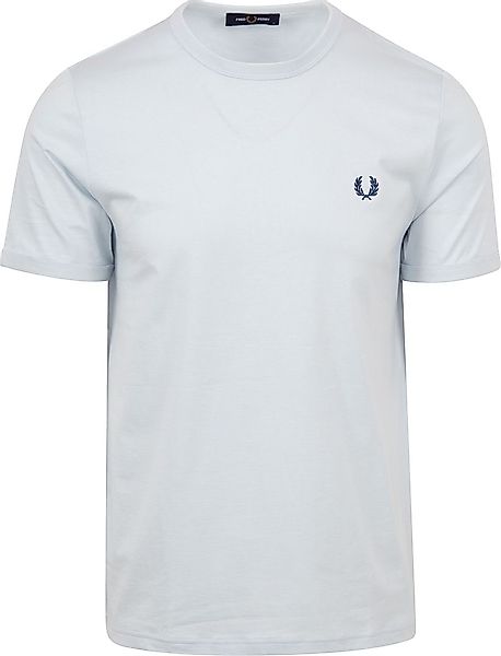 Fred Perry Ringer T-Shirt hellblau - Größe XXL günstig online kaufen