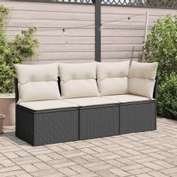 vidaXL Loungesofa Gartensofa ohne Armlehnen mit günstig online kaufen