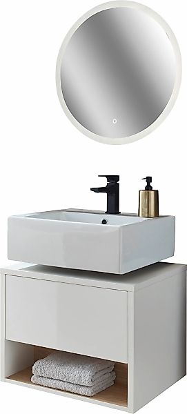 Home affaire Badmöbel-Set "Studio Line, Bad im modernen Design, 2-teiliges günstig online kaufen