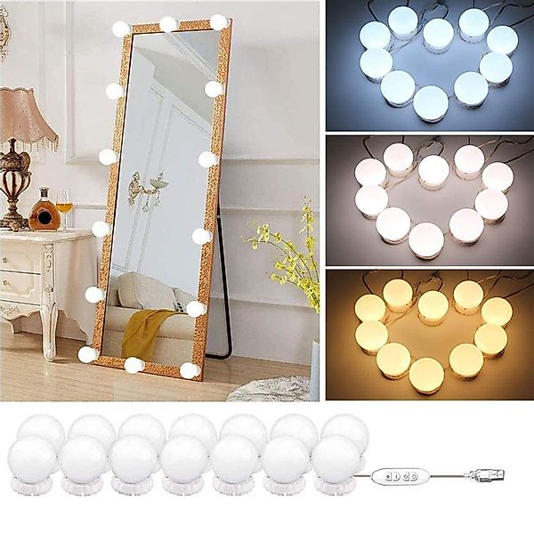 zggzerg LED-Lichtspiegel Led Spiegelleuchte,3 Farbmodi Schminktisch günstig online kaufen