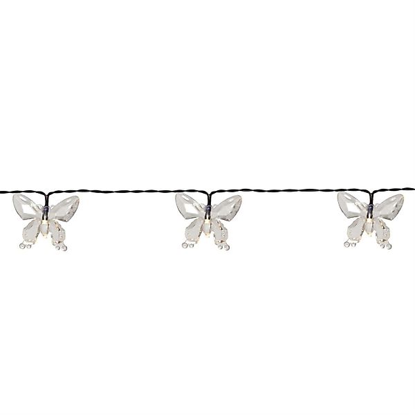 MARELIDA LED-Lichterkette LED Solar Lichterkette Schmetterlinge günstig online kaufen