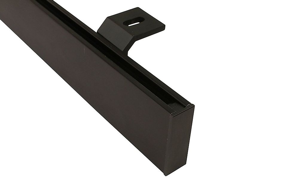 iso-design Gardinenstange Gardinenschiene Unischiene eckig zur Deckenmontag günstig online kaufen