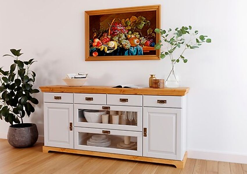 Home affaire Sideboard »Rügen«, Kommode aus massiver Kiefer, FSC®, Breite 1 günstig online kaufen
