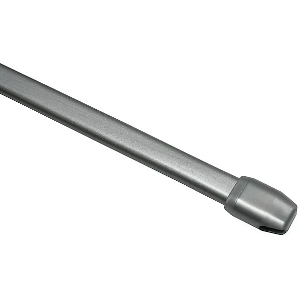 Gardinia Vitragestange flachoval Ø 11 mm Silber-Matt 100 cm - 160 cm günstig online kaufen