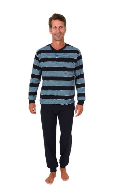 Normann Pyjama Normann Herren Schlafanzug lang günstig online kaufen
