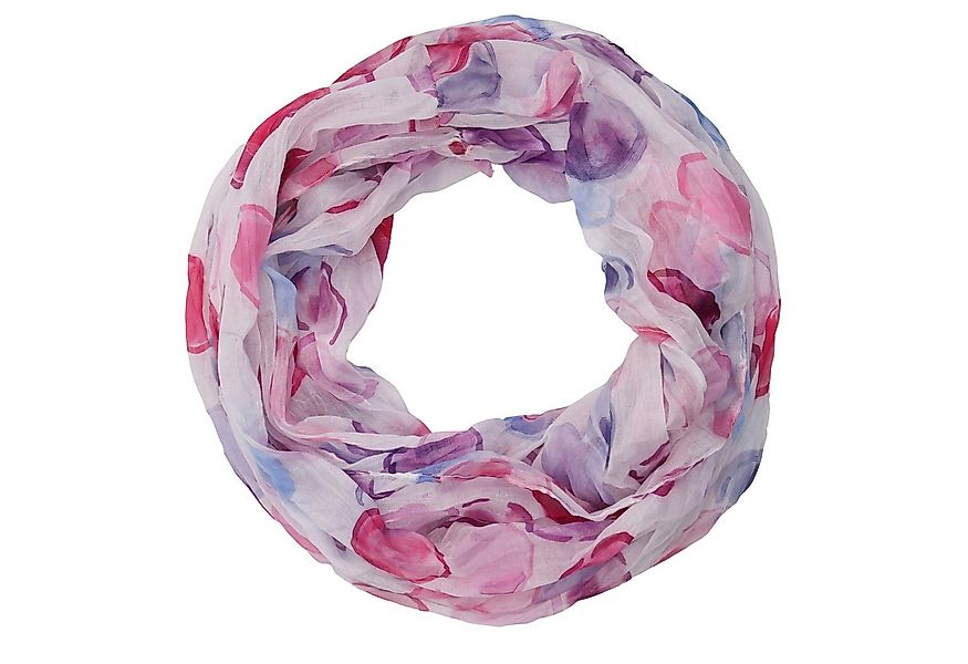 MIRROSI Loop Damen Schal mit Kreis-Muster Weich, (zweimal um den Hals wicke günstig online kaufen