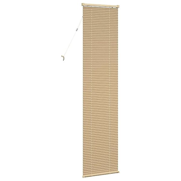 vidaXL Venetianer Jalousie Hellbraun mit Muster 213 x 50 cm PVC 42003772 günstig online kaufen