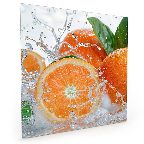 Primedeco Küchenrückwand Spritzschutz, Herdblende aus Glas günstig online kaufen