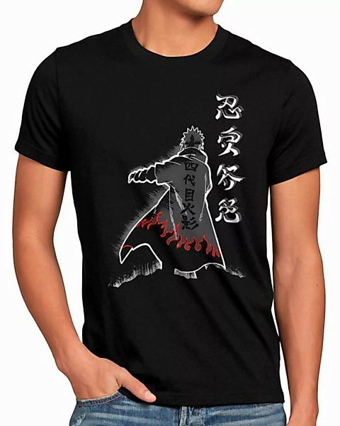 style3 T-Shirt 4th Hokakashi sasuke hatake shikamaru naruto günstig online kaufen