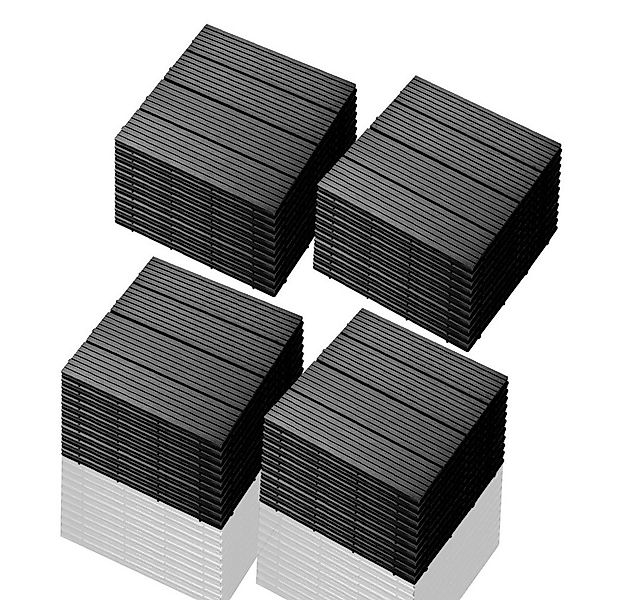 euroharry WPC-Fliesen 44-St. 4m² Terrassenplatten, 30x30 cm WPC-Fliesen Kli günstig online kaufen
