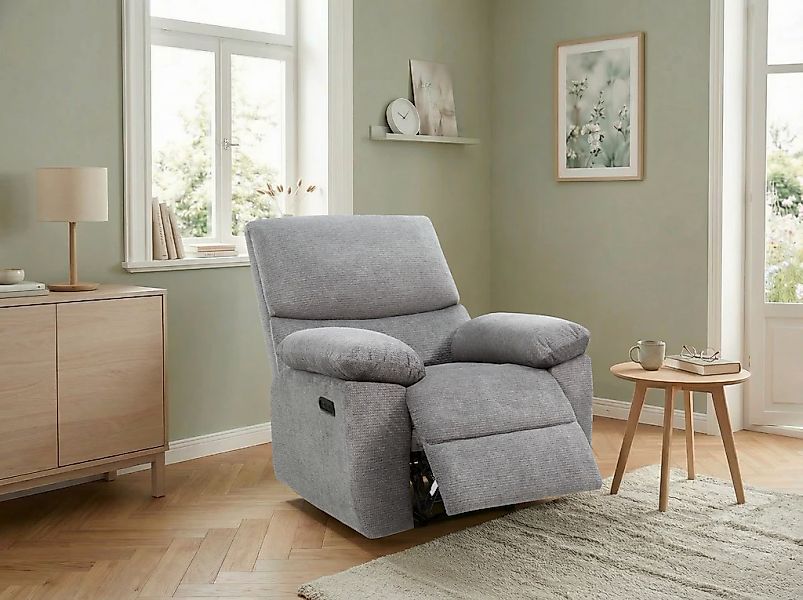 Home affaire Relaxsessel "LANNOY, TV-Sessel, elektr. o. manuelle Relaxfunkt günstig online kaufen