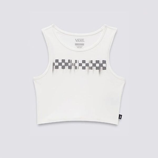 Vans  T-Shirts & Poloshirts Camisetas Mujer Modèle Check Wash Fitted Crop günstig online kaufen