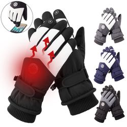Sunicol Skihandschuhe Wasserdichte Touchscreen Winterhandschuhe Warm günstig online kaufen