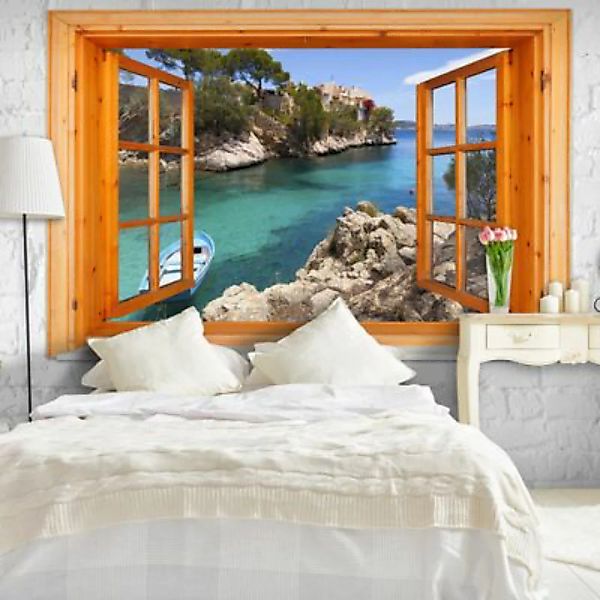artgeist Fototapete Mediterranean Landscape mehrfarbig Gr. 400 x 280 günstig online kaufen