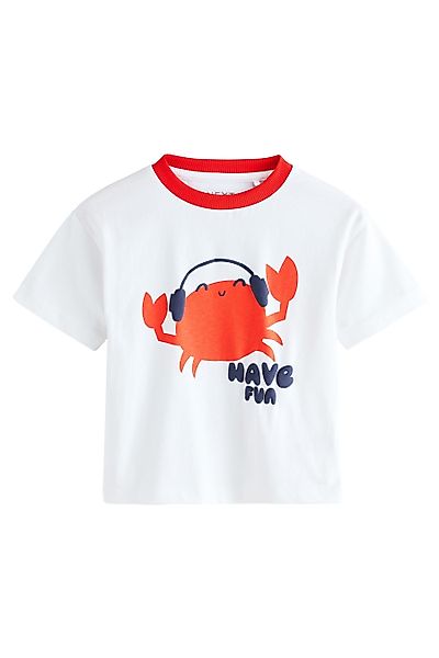 Next T-Shirt Kurzarm-T-Shirt mit Grafik-Print aus günstig online kaufen