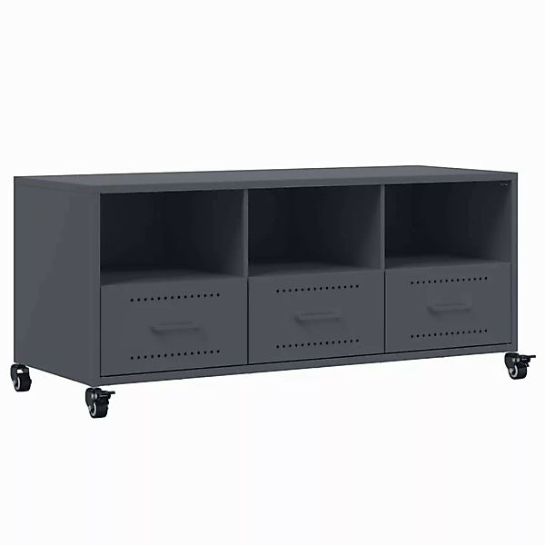 vidaXL TV-Schrank TV-Schrank Anthrazit 100,5x39x43,5 cm günstig online kaufen