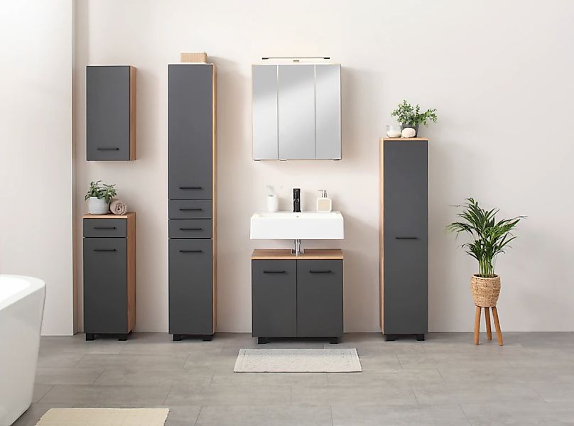 welltime "Trento, verschiedene Ausführungen und Farben" Breite 60 cm, mit 3 günstig online kaufen