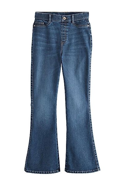 Next Schlagjeans Flexi Fit Schlupf-Hochbund-Schlagjeans (1-tlg) günstig online kaufen