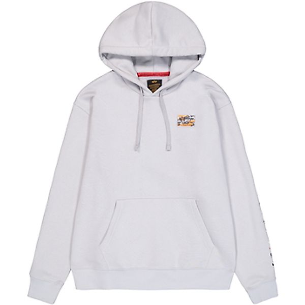 Alpha Industries  Sweatshirt Camo Sleeve Hoodie - pastel grey günstig online kaufen