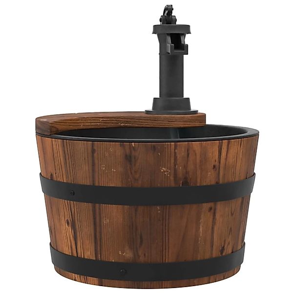 Vidaxl Gartenbrunnen Mit Pumpe 28x28x34,5 Cm Massivholz Tanne günstig online kaufen