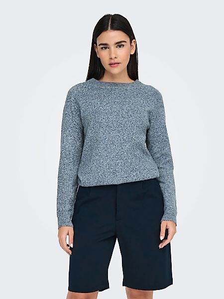 ONLY Rundhalspullover "ONLRICA LIFE L/S PULLOVER KNT NOOS" günstig online kaufen