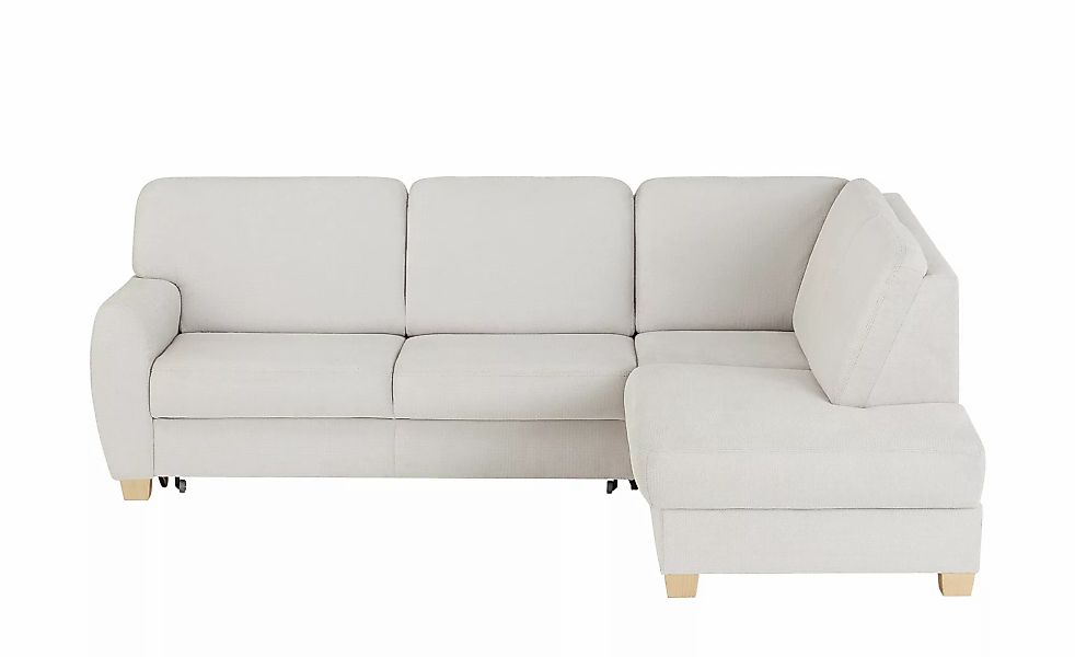 smart Ecksofa mit Schlaffunktion Valencia ¦ grau ¦ Maße (cm): B: 262 H: 90 günstig online kaufen