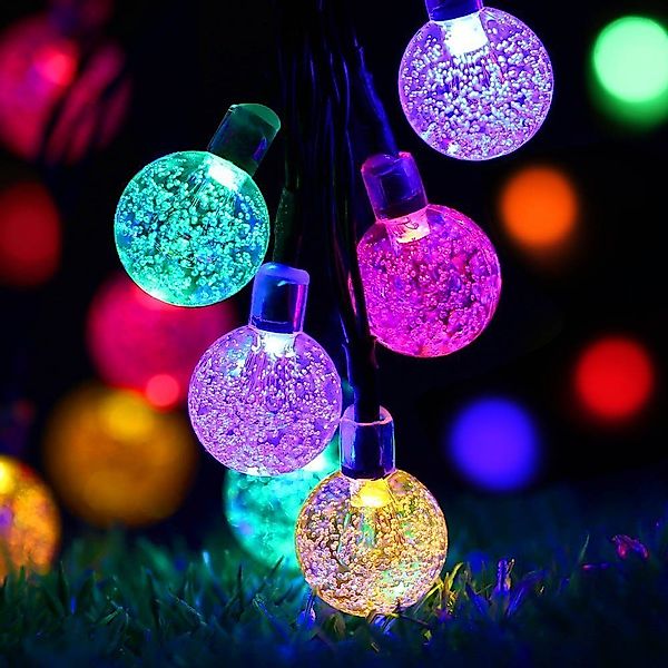 Rosnek LED-Lichterkette 5/9,5M, Solar, Wasserdichte, für günstig online kaufen