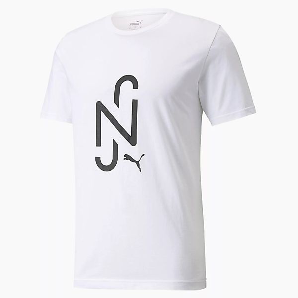 PUMA Neymar JR Logo T-Shirt Für Herren | Weiß | Größe: M günstig online kaufen