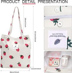 Coonoor Schultertasche Damen Grosse Kapazität Canvas günstig online kaufen