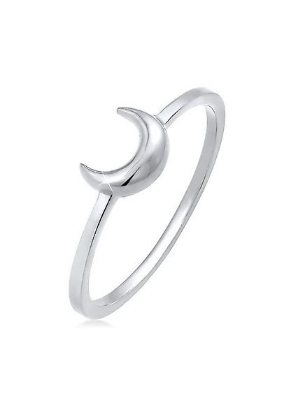 Elli Fingerring Halbmond Mond Astro Basic 925 Silber, Astro günstig online kaufen