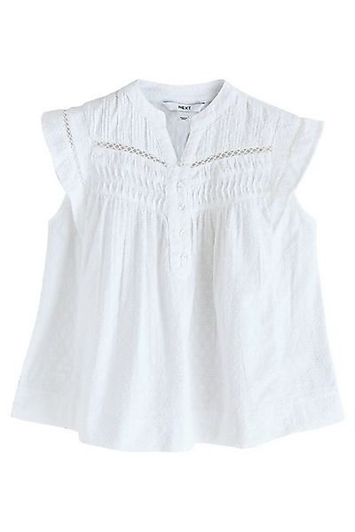 Next Blusentop Ärmellose Jacquard-Bluse (1-tlg) günstig online kaufen