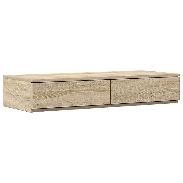 vidaXL Nachttisch Bettkästen Sonoma Eiche 75x36,5x16,5 günstig online kaufen