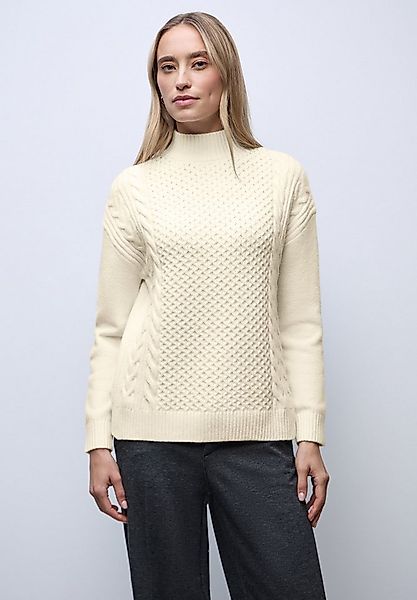 STREET ONE Rollkragenpullover Grobstrick günstig online kaufen