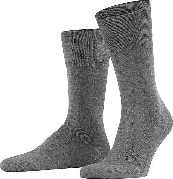 FALKE Tiago Socken Grau 3390 - Größe 45-46 günstig online kaufen