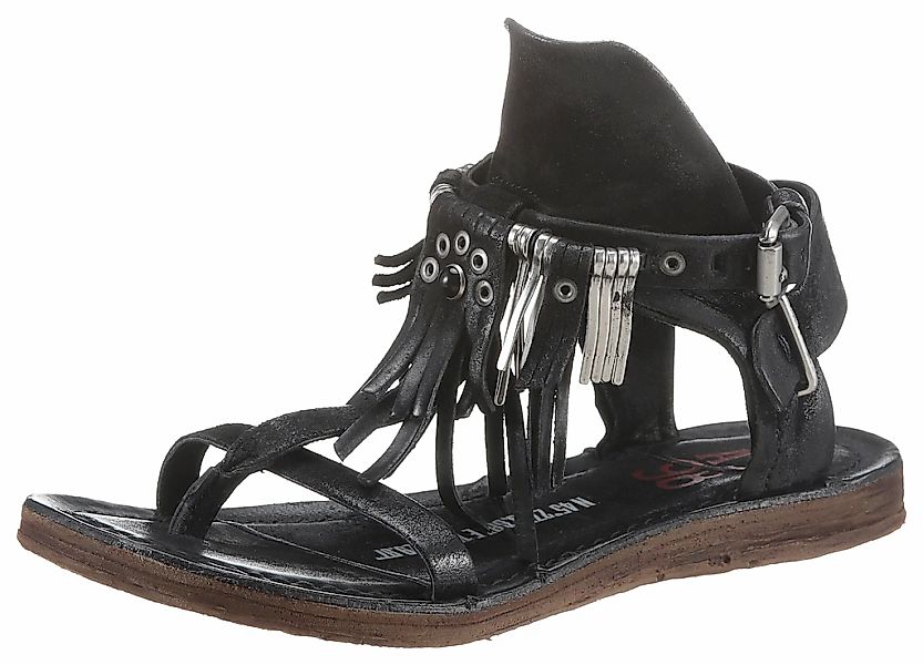 A.S.98 Riemchensandale "RAMOS", Sommerschuh, Sandalette mit modischen Frans günstig online kaufen