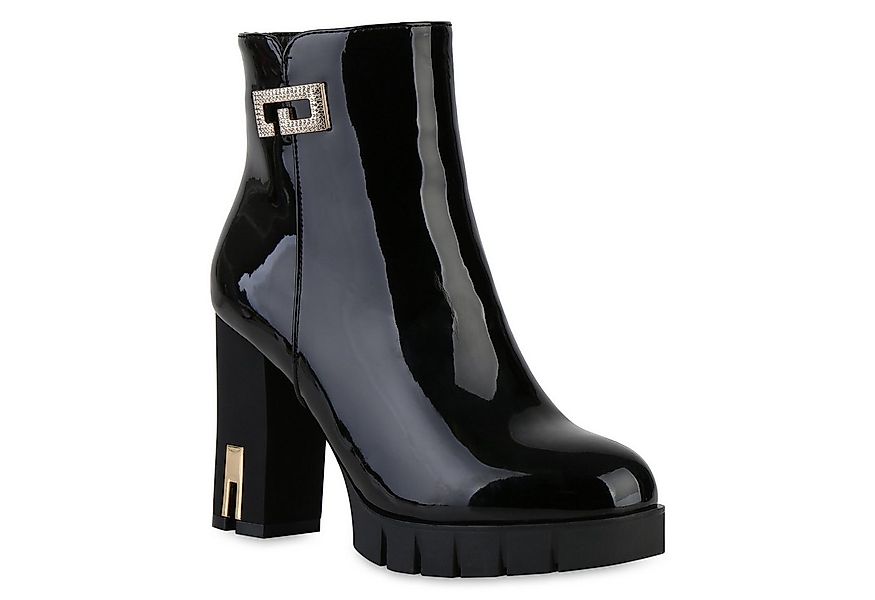 VAN HILL 841357 Stiefelette Damen Leicht Gefüttert Klassische Stiefeletten günstig online kaufen