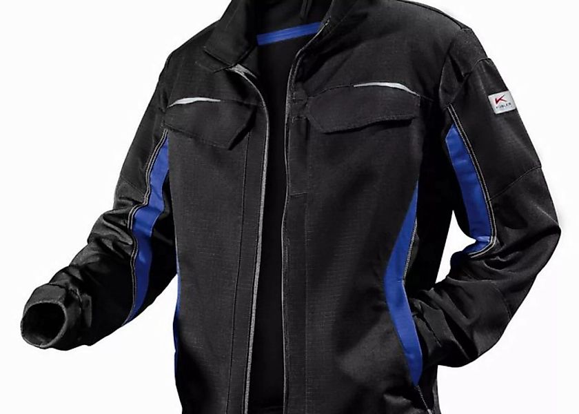 Kübler Pilotenjacke Kübler Pulsschlag Jacke schwarz/kbl.blau günstig online kaufen