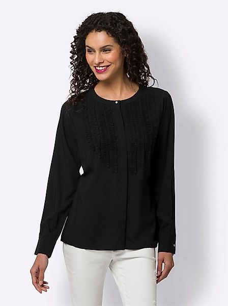 heine Klassische Bluse Rüschenbluse günstig online kaufen
