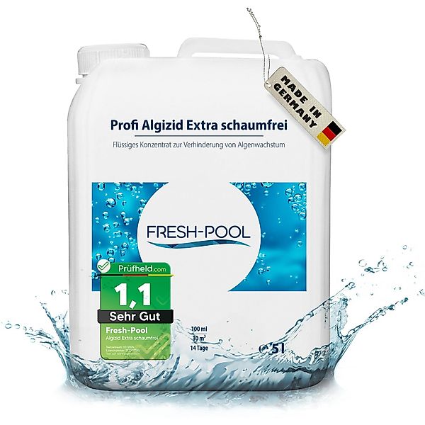 Fresh-Pool Poolpflege Profi Algizid Extra schaumfrei günstig online kaufen