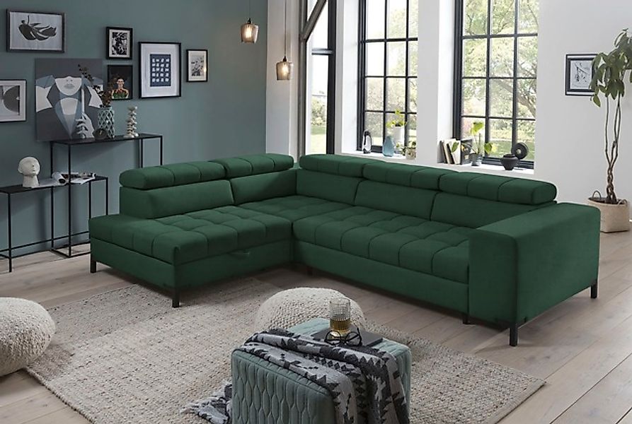 exxpo - sofa fashion Ecksofa »Bocco, hochwertige Verarbeitung, toller Sitzk günstig online kaufen