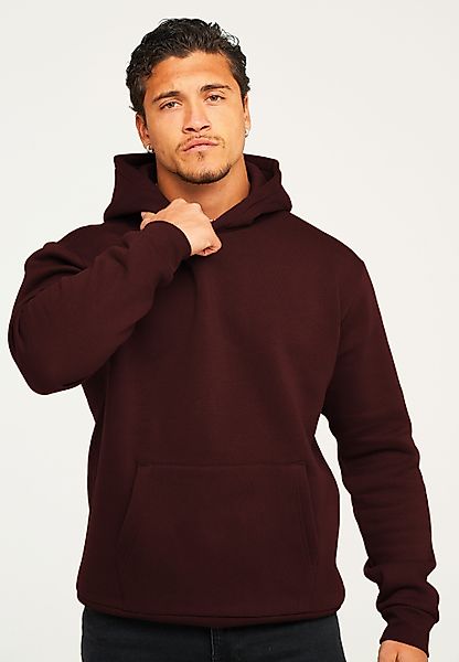 behype Hoodie BHHOBART Herren Basic Oversized günstig online kaufen