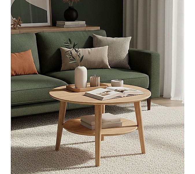 skølm Couchtisch Mjölnir aus Eiche Massivholz (Natur geölt), Wohnzimmertisc günstig online kaufen