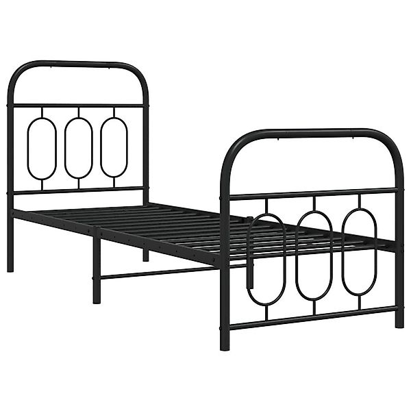 vidaXL Bett Bettgestell mit Kopf- und günstig online kaufen