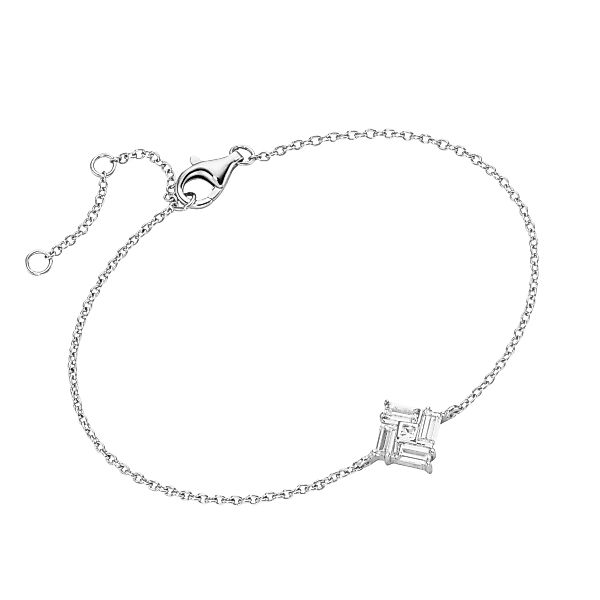 Smart Jewel Armband "mit Zirkonia Steinen, Silber 925" günstig online kaufen