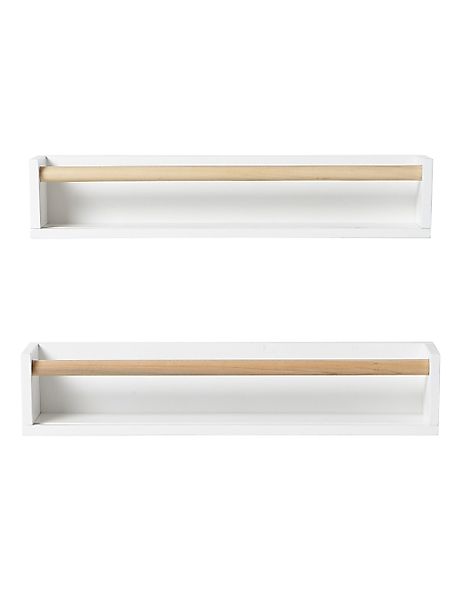 vertbaudet Wandregal 2er-Set Wandregale KONFETTI Kinderzimmer günstig online kaufen