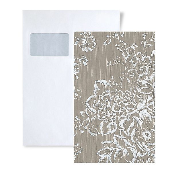 PROFHOME 1 MUSTERSTÜCK S-306574-GU DIN A4 MUSTER der Floral Tapete günstig online kaufen