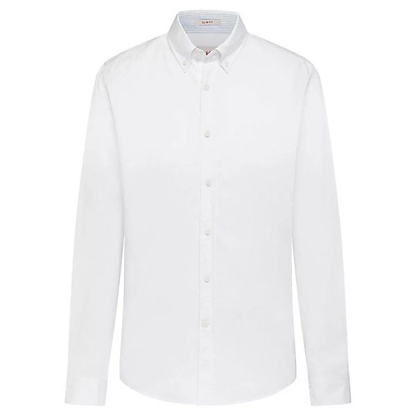 Hackett Super Oxford Langarm Hemd L White günstig online kaufen
